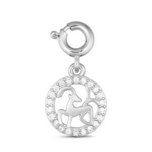 ANNEBRAUNER Capricorn Charm (Stenbuk Stjernetegn)