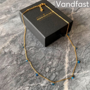 ANNEBRAUNER Classy Necklace Sapphire Blue