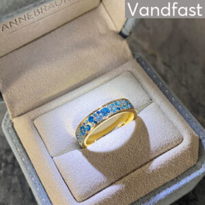 ANNEBRAUNER Multicolor Sparkling Mix Blue Ring - 56