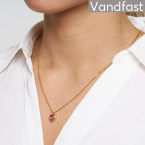 ANNEBRAUNER Passion Heart Necklace Rose