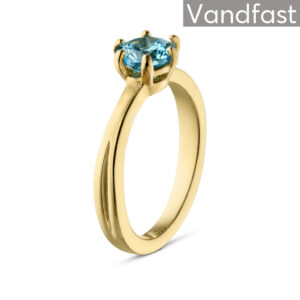 ANNEBRAUNER Princess Ring Aqua Blue - 56
