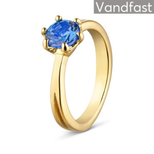 ANNEBRAUNER Princess Ring Sapphire Blue - 56