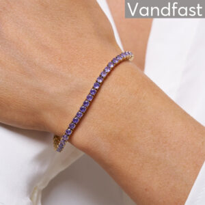 ANNEBRAUNER Tennis Petite Bracelet Violet - 20 CM