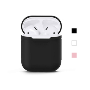 AirPods (1/2) | DeLX Premium Silikone Cover - Sort