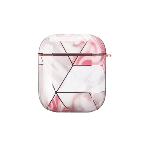 AirPods 1/2 | UNIQ™ Marmor Beskyttelse Cover - Rose Pearl