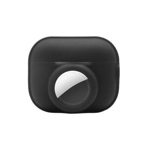 AirPods Pro | DeLX™ Silikone Cover m. AirTag Holder - Sort