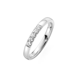 Alliance Ring 14K Hvidguld 0.15ct