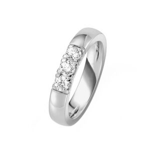 Alliance Ring 14K Hvidguld 0.45ct