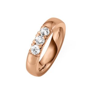 Alliance Ring 14K Rosaguld 0.60ct