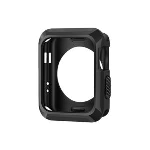 Apple Watch (38/40/41/42/44/45mm) - Stødsikkert Armor Cover - Sort