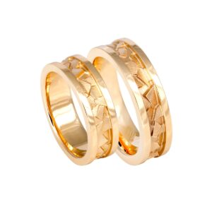 Arctic Vielsesringe 14K Guld
