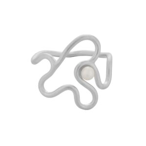 Bay Pearl Ring Sølv
