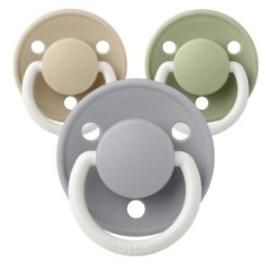 Bibs De Lux Night, One Size (0-36 Mdr.), Rund - Silikone