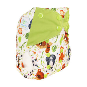 Blümchen onesize cover - panda - vælg lukning Knapper