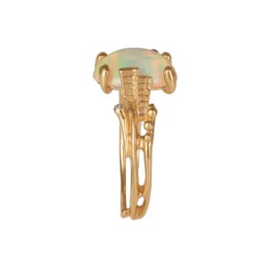 BoHo Ring Lille 18K Guld Opal