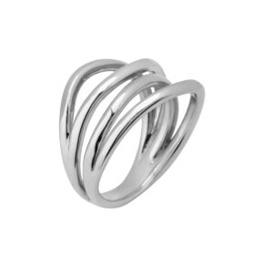 Bridges Ring 14K Hvidguld
