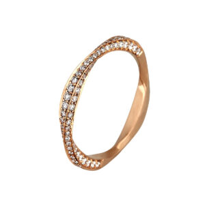 Brilliance Ring 18K Rosaguld