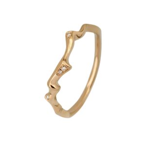 Catch Ring 14K Gold