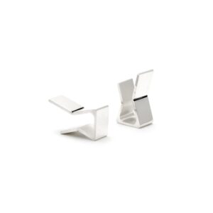 Clips Cufflinks Sølv