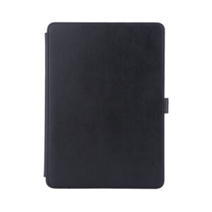 Cover - iPad 9,7" 2017 og 2018 - vegansk lder - 55% beskyttelse - sort