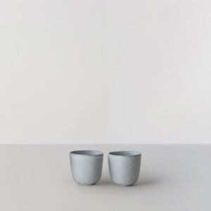 Cup no. 36 - Ash grey, pakke med 2 stk.