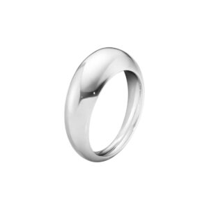 Curve Slim Ring Sølv - 56