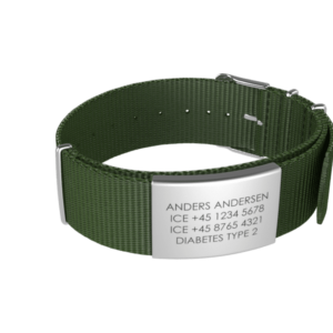 DJUVA Hit komplet armbånd - Gråt skilt