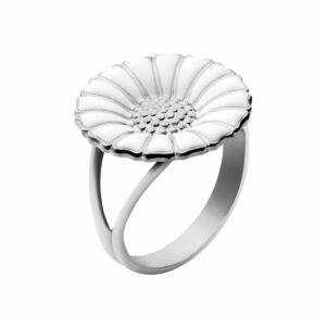 Daisy Ring Stor Sølv