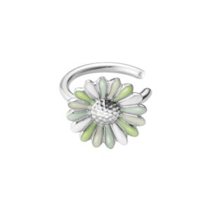 Daisy Small Ear Cuff Sølv Emalje
