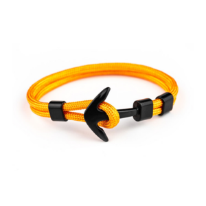 Deluxe™ - Nylon Anker Armbånd - Onesize - Orange