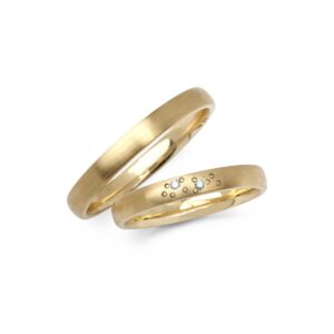 Dirks Classic Vielsesringe 14K Guld 4 mm