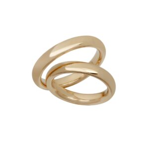 Dirks Deluxe Vielsesringe 14K Guld 4 mm