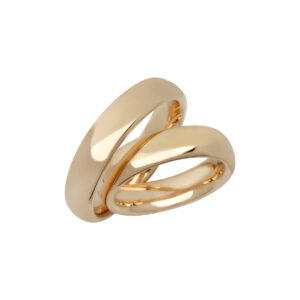 Dirks Deluxe Vielsesringe 14K Guld 5 mm