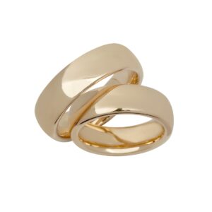 Dirks Deluxe Vielsesringe 14K Guld 7 mm