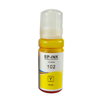 Epson 102 gul blækrefill 70 ml - Uoriginal - C13T03R440