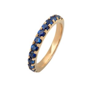 Eternity Ring 14K Guld Safir