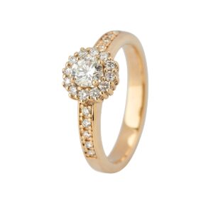 Halo Ring 14K Guld