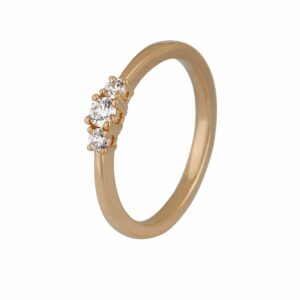 Heart Trilogy 020 Ring 18K guld