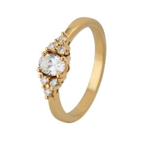 Helios Ring 14K Guld - 54