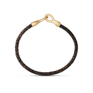 Herre Life Armbånd 18K Guld Maroon