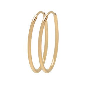 Hoops 14K Guld 25mm