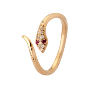 LIfe Ring 14K Guld Safir