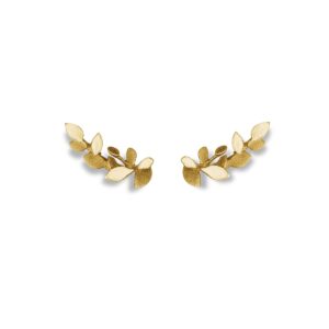 Leaves Ørestikker 14K Guld
