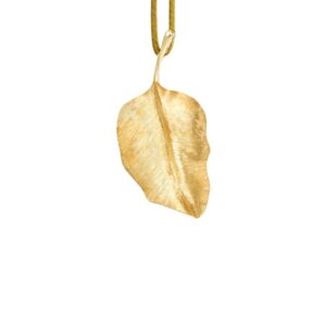 Leaves Vedhæng 18K Guld 40mm