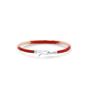 Life Armbånd 18K Hvidguld Red Emotions