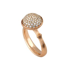 Lotus Ring 18K Rosaguld