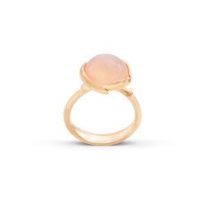 Lotus Ring Str.1 18K Guld Blush