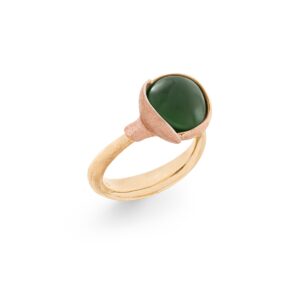 Lotus Ring Str.2 18K Guld Serpentine