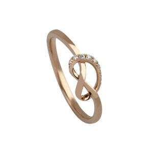 Lovers Knot Ring 14K Rosaguld