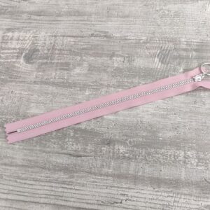Lynlås YKK Med Ring 4mm - Gammel Rosa (25CM)